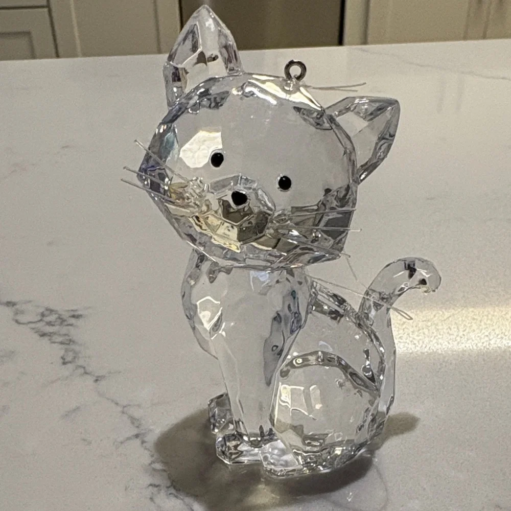 Acrylic Cat Ornament